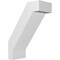 Ekena Millwork 5-in. W x 10-in. D x 14-in. H Burlington Architectural Grade PVC Knee Brace BRCP05X10X14BUR - alternate 1